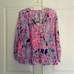 Lilly Pulitzer Willa top XL